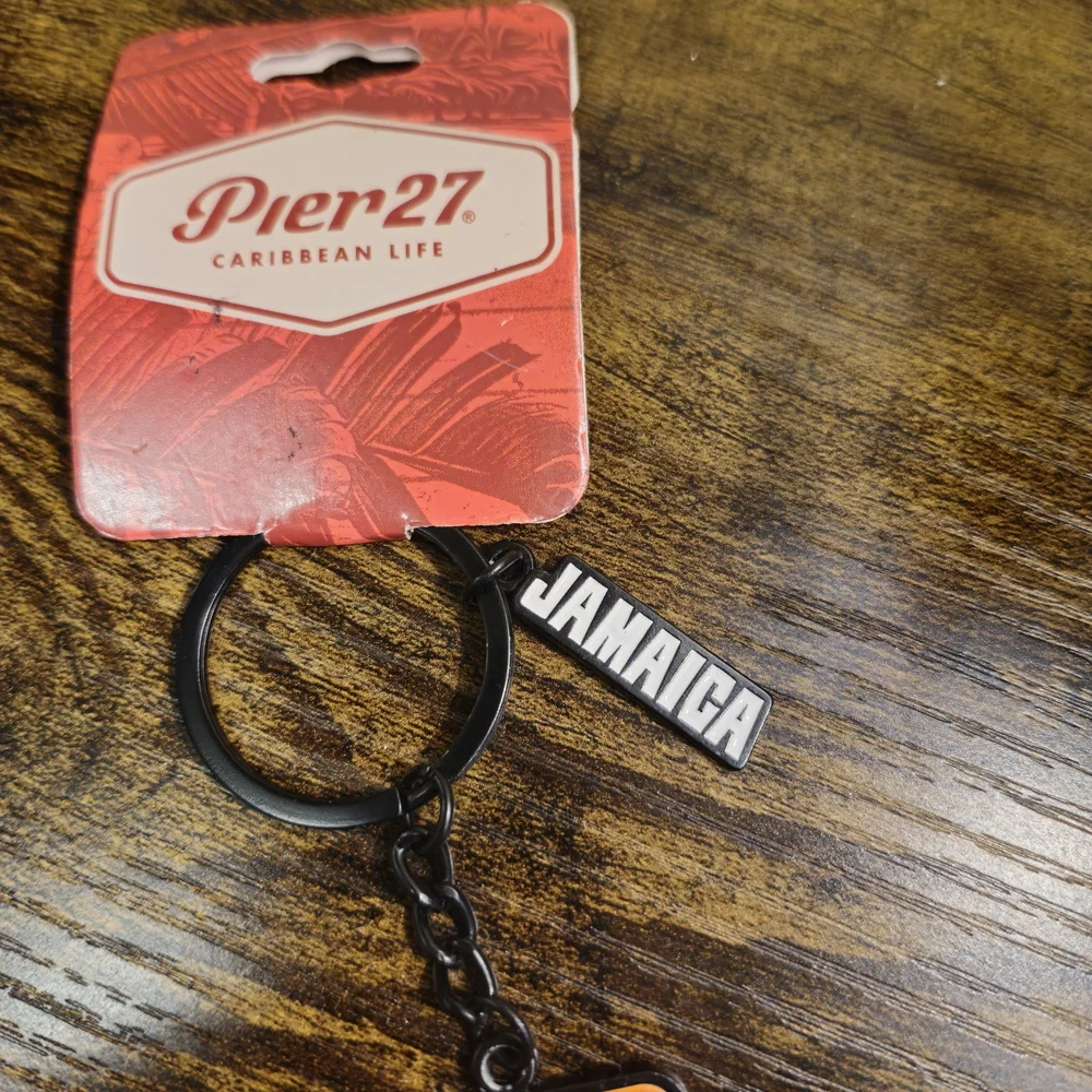 🔴5/$25🔴Authentic From Jamaica Pier 27 Jamaica Keychain Bottle Opener